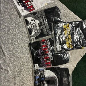 Men's Short Sleeve Graphic Tee - Black and White